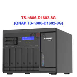 QNAP TS-h886-D1602-8G - Thiết Bị Lưu Trữ NAS QNAP TS-h886-D1602-8G
