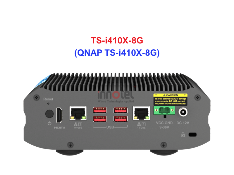 QNAP TS-i410X-8G - Thiết Bị Lưu trữ NAS QNAP TS-i410X-8G