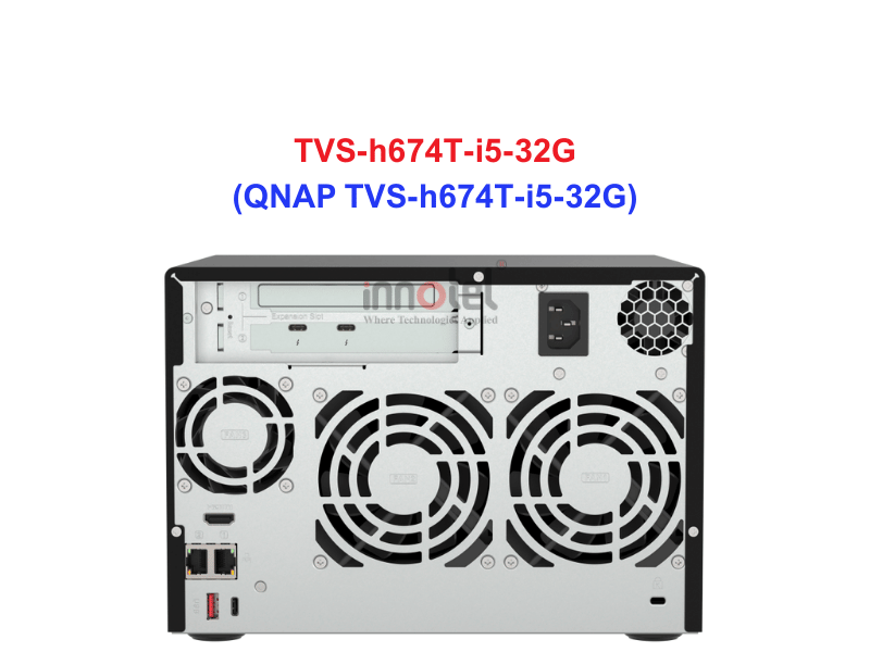 QNAP TVS-h674T-i5-32G - Thiết Bị Lưu Trữ NAS QNAP TVS-h674T-i5-32G