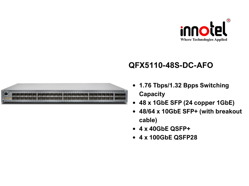 Juniper QFX5110-48S-DC-AFO