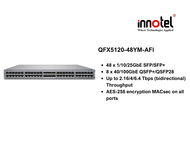 Juniper QFX5120-48YM-AFI 