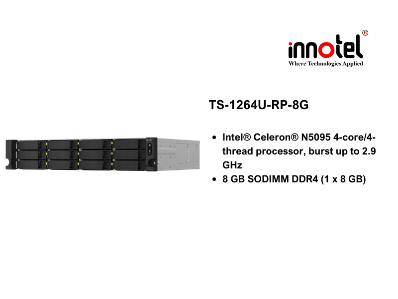 QNAP TS-1264U-RP-8G