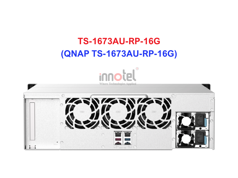 QNAP TS-1673AU-RP-16G - Thiết Bị Lưu trữ NAS QNAP TS-1673AU-RP-16G