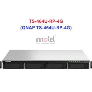 QNAP TS-464U-RP-4G - Thiết Bị Lưu trữ NAS QNAP TS-464U-RP-4G