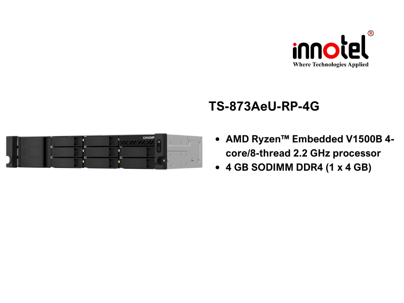 QNAP TS-873AeU-RP-4G