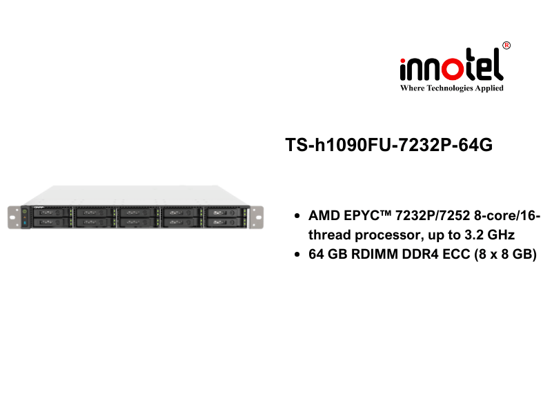 QNAP TS-h1090FU-7232P-64G
