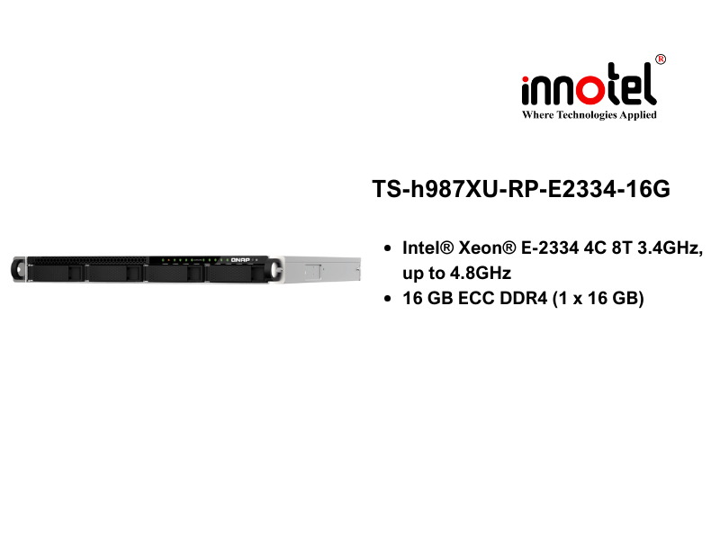 QNAP TS-h987XU-RP-E2334-16G