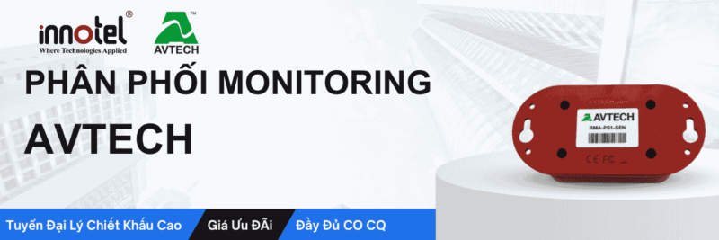 Phân phối thiết bị giám sát môi trường Monitoring avtech