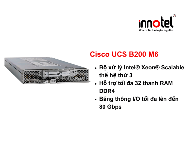Cisco UCS B200 M6 Blade Server