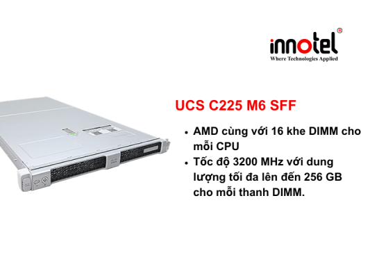 Cisco UCS C225 M6 SFF Rack Server