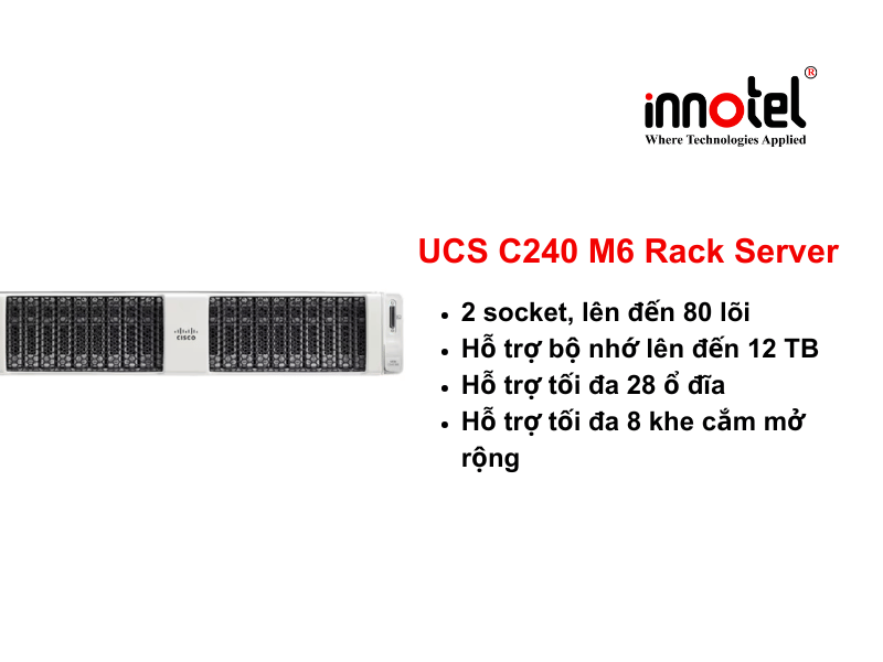 Cisco UCS C240 M6 Rack Server