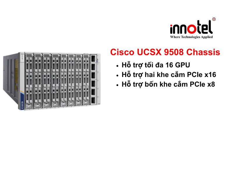 Server Cisco UCSX 9508 Chassis - Thiết bị Máy Chủ Cisco UCSX 9508 Chassis