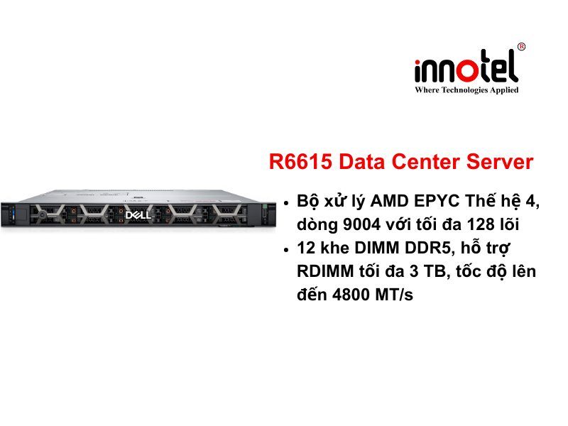 Dell PowerEdge R6615 Rack Server