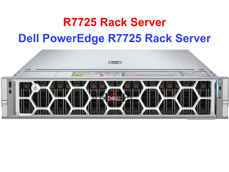 DELL PowerEdge R7725 - Thiết bị Máy Chủ Dell PowerEdge R7725 Rack Server