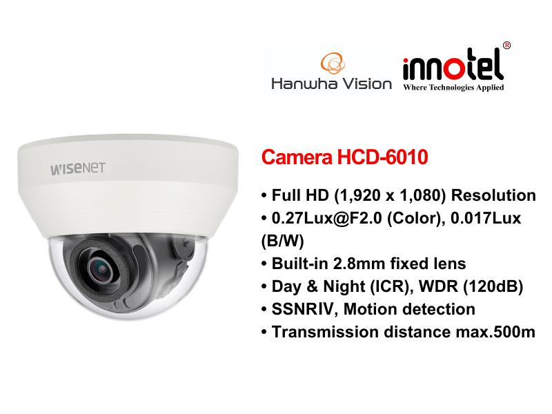 Camera Hanwhavision HCD-6010