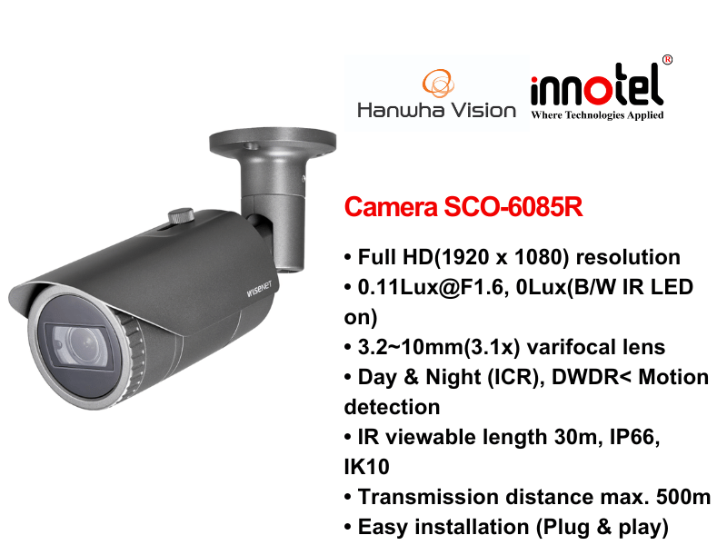 Camera Hanwhavision SCO-6085R