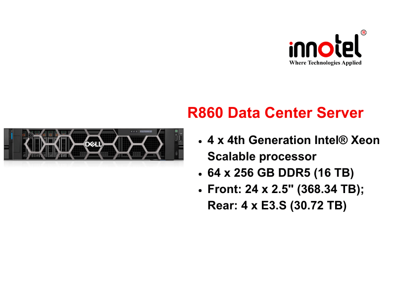Dell PowerEdge R860 Rack Server