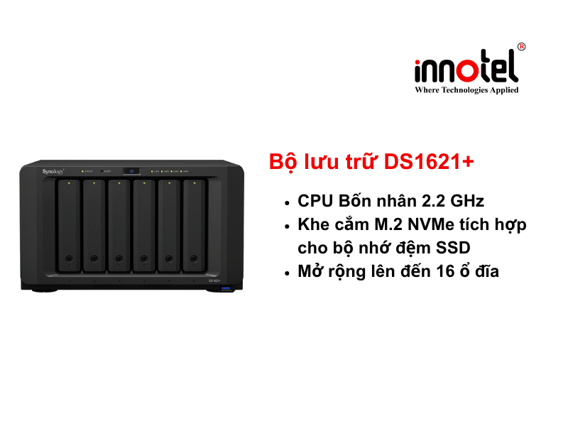 DiskStation DS1621+ Tower Storage