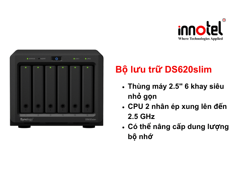 DiskStation DS620slim Tower Storage