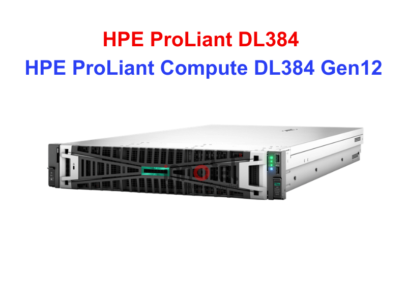 HPE ProLiant DL384 Gen12 - Thiết bị Máy Chủ HPE ProLiant Compute DL384 Gen12