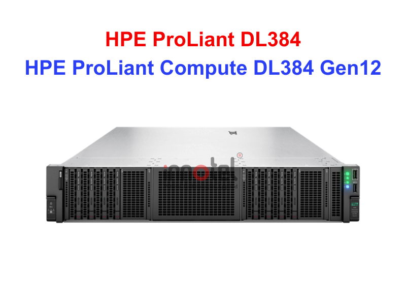 HPE ProLiant DL384 Gen12 - Thiết bị Máy Chủ HPE ProLiant Compute DL384 Gen12