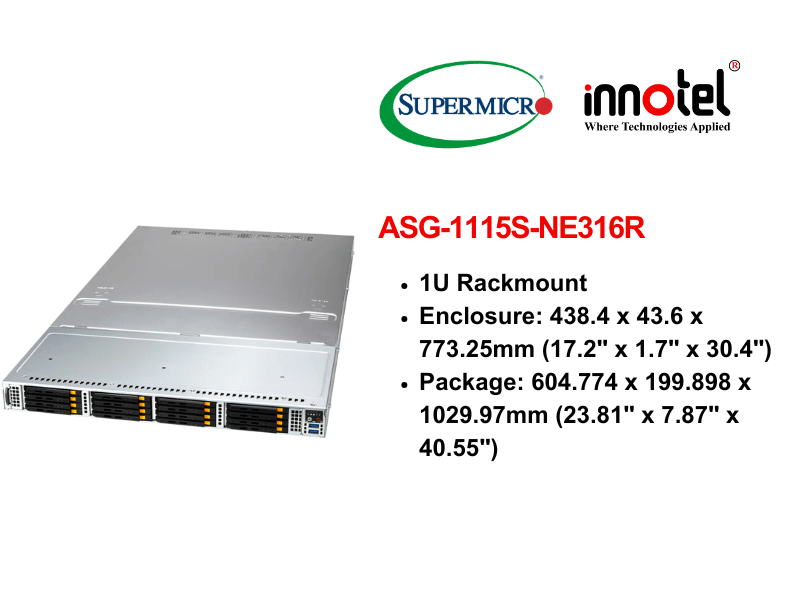 Storage A+ Server ASG-1115S-NE316R