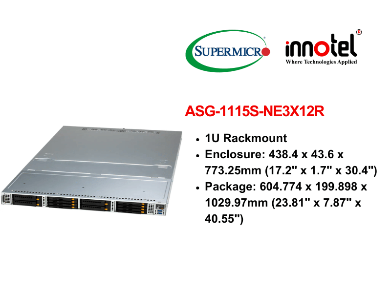 Storage A+ Server ASG-1115S-NE3X12R