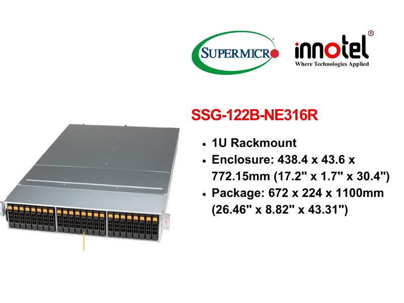Storage SuperServer SSG-122B-NE316R