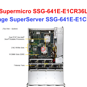 Storage SuperServer SSG-641E-E1CR36L - Thiết bị lưu trữ SAN/NAS Storage SuperServer SSG-641E-E1CR36L