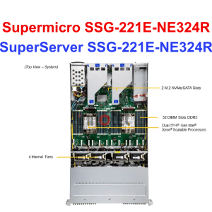 Storage SuperServer SSG-221E-NE324R - Thiết bị lưu trữ SAN/NAS SuperServer SSG-221E-NE324R