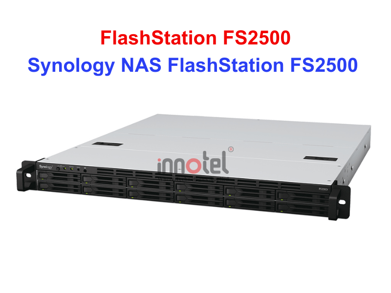 Synology FS2500 - Thiết bị lưu trữ SAN/NAS Synology NAS FlashStation FS2500