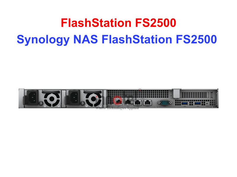 Synology FS2500 - Thiết bị lưu trữ SAN/NAS Synology NAS FlashStation FS2500