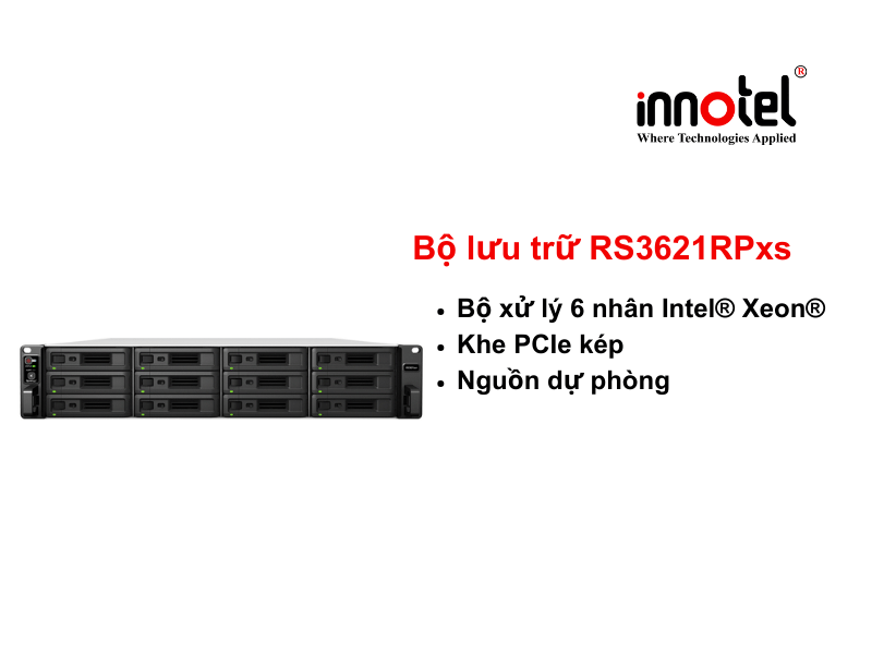 Synology NAS RackStation RS3621RPxs