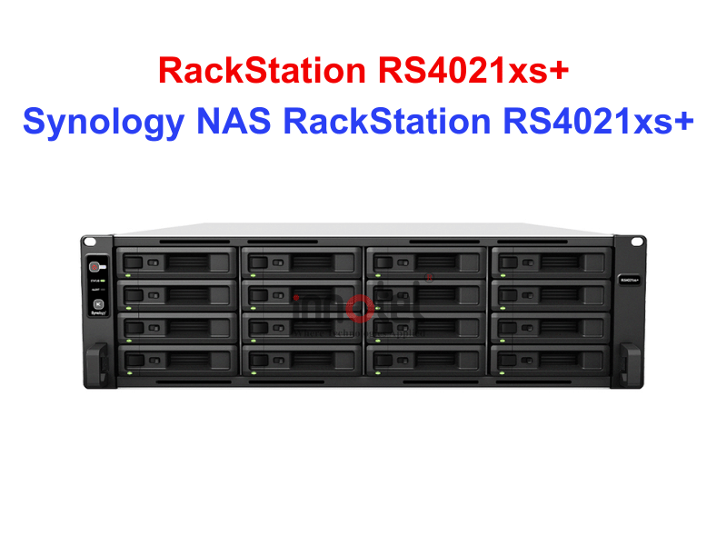 Synology RS4021xs+ - Thiết bị lưu trữ SAN/NAS Synology NAS RackStation RS4021xs+