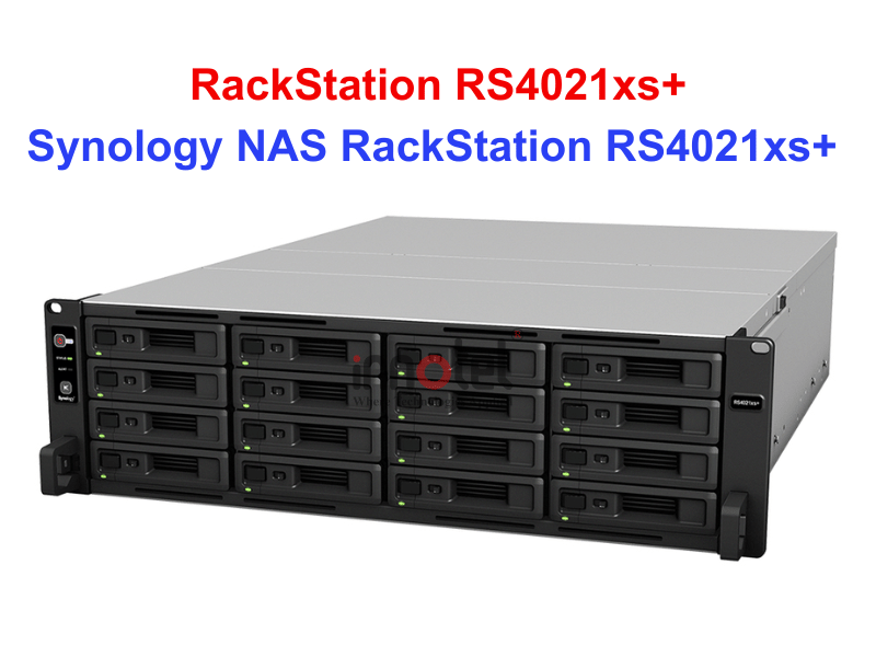 Synology RS4021xs+ - Thiết bị lưu trữ SAN/NAS Synology NAS RackStation RS4021xs+