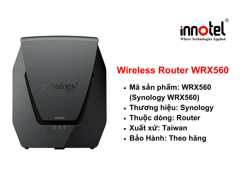 Synology WRX560 Wireless Router