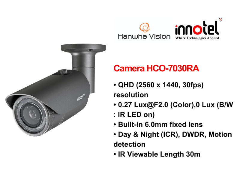 Camera Hanwhavision HCO-7030RA