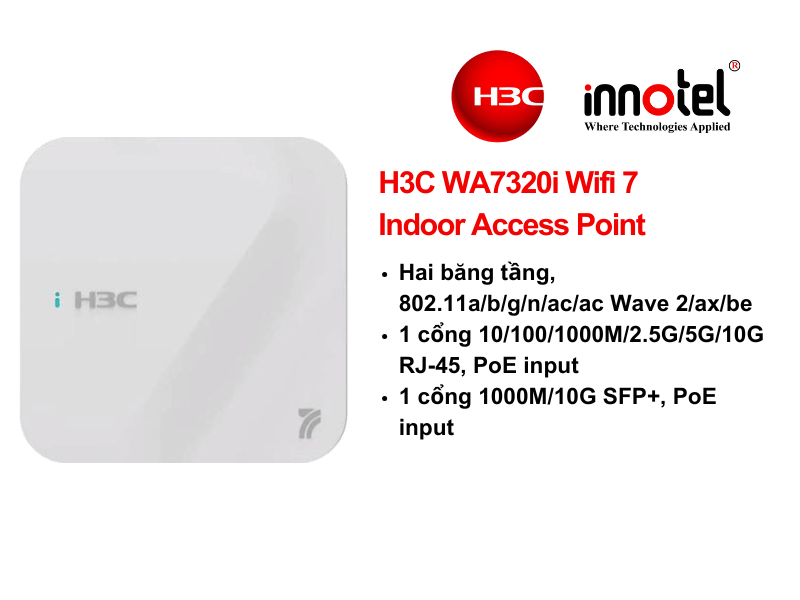 H3C WA7320i WiFi 7 Indoor Access Point