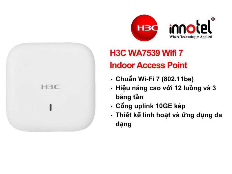 H3C WA7539 WiFi 7 Indoor Series Access Point