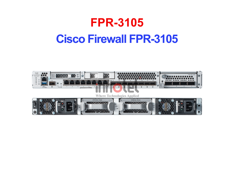 Cisco FPR-3105 Firewall Cisco 3100 Series – Thiết bị tường lửa Cisco Firewall FPR-3105
