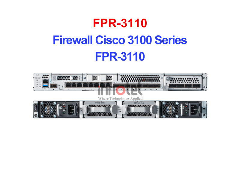 Cisco FPR-3110 Firewall Cisco 3100 Series – Thiết bị tường lửa Firewall Cisco 3100 Series FPR-3110