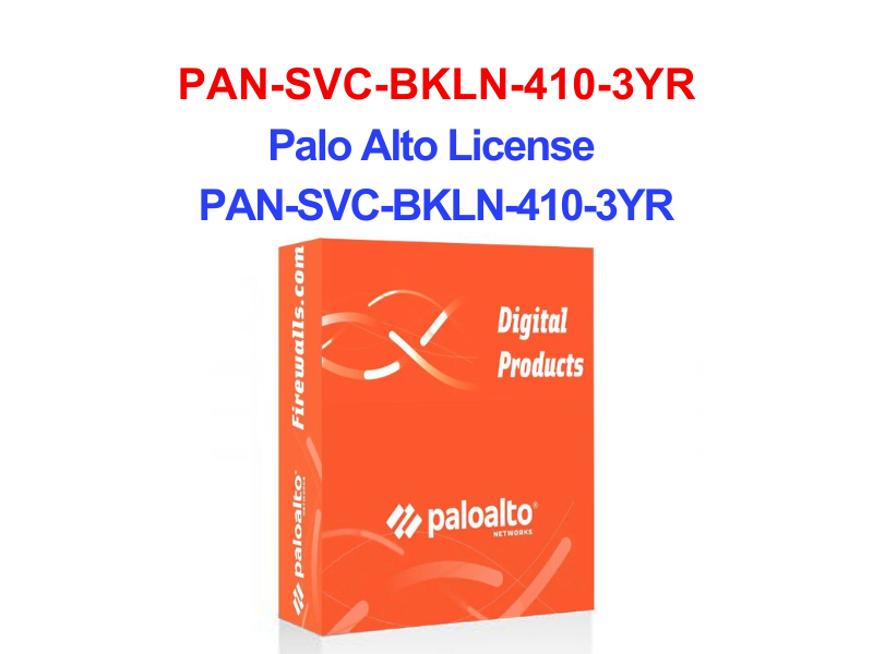 License Palo Alto PAN-SVC-BKLN-410-3YR Palo Alto License PAN-SVC-BKLN-410-3YR
