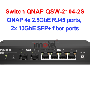 Switch QNAP QSW-2104-2S – Thiết Bị Chuyển Mạch Switch QNAP QSW-2104-2S