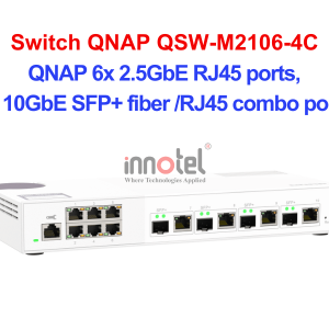 Switch QNAP QSW-M2106-4C