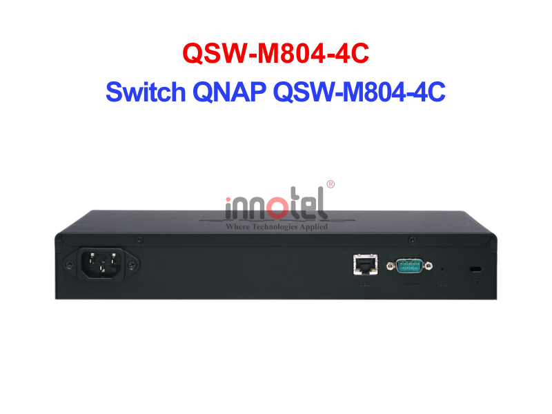 Switch QNAP QSW-M804-4C – Thiết Bị Chuyển Mạch Switch QNAP QSW-M804-4C