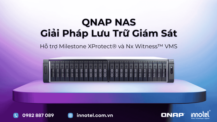 NAS QNAP Giải Pháp Lưu Trữ Giám Sát