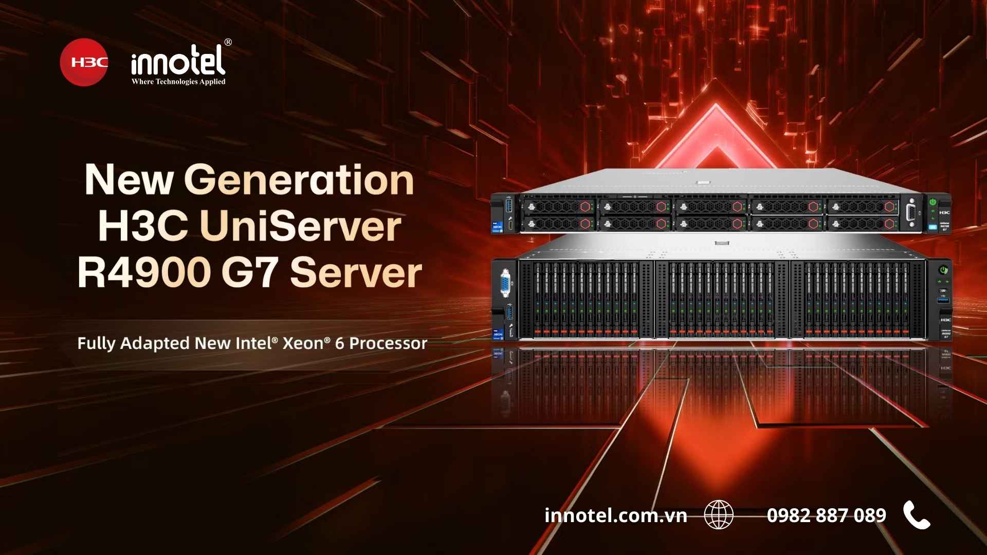 Máy Chủ Server H3C UNISERVER R4900 G7 RACK SERVER – Thiết Bị Máy Chủ Server H3C UNISERVER R4900 G7 RACK SERVER