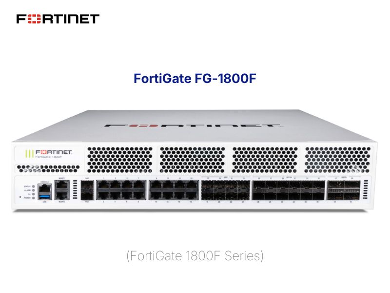 Firewall Fortinet FortiGate FG-1800F - Tường Lửa Hiệu Năng Cao Cho Doanh Nghiệp Lớn Fortinet FortiGate FG-1800F
